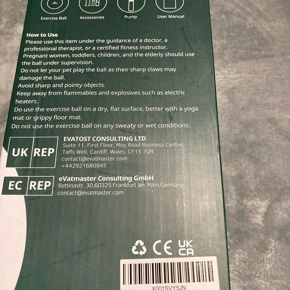 NWTS Exercise Ball - Picture 4 of 5